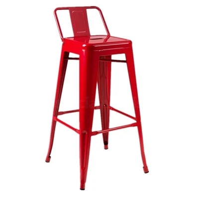 Vintage Tolix-stijl metalen barkrukken voor bars
